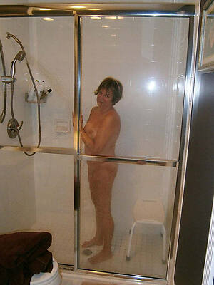 egregious mature shower hot pics