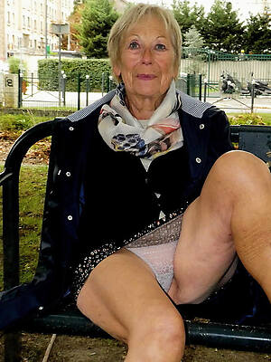 Hot Older Upskirt Spread - 70 Year Old Granny Spreading Upskirt | Niche Top Mature